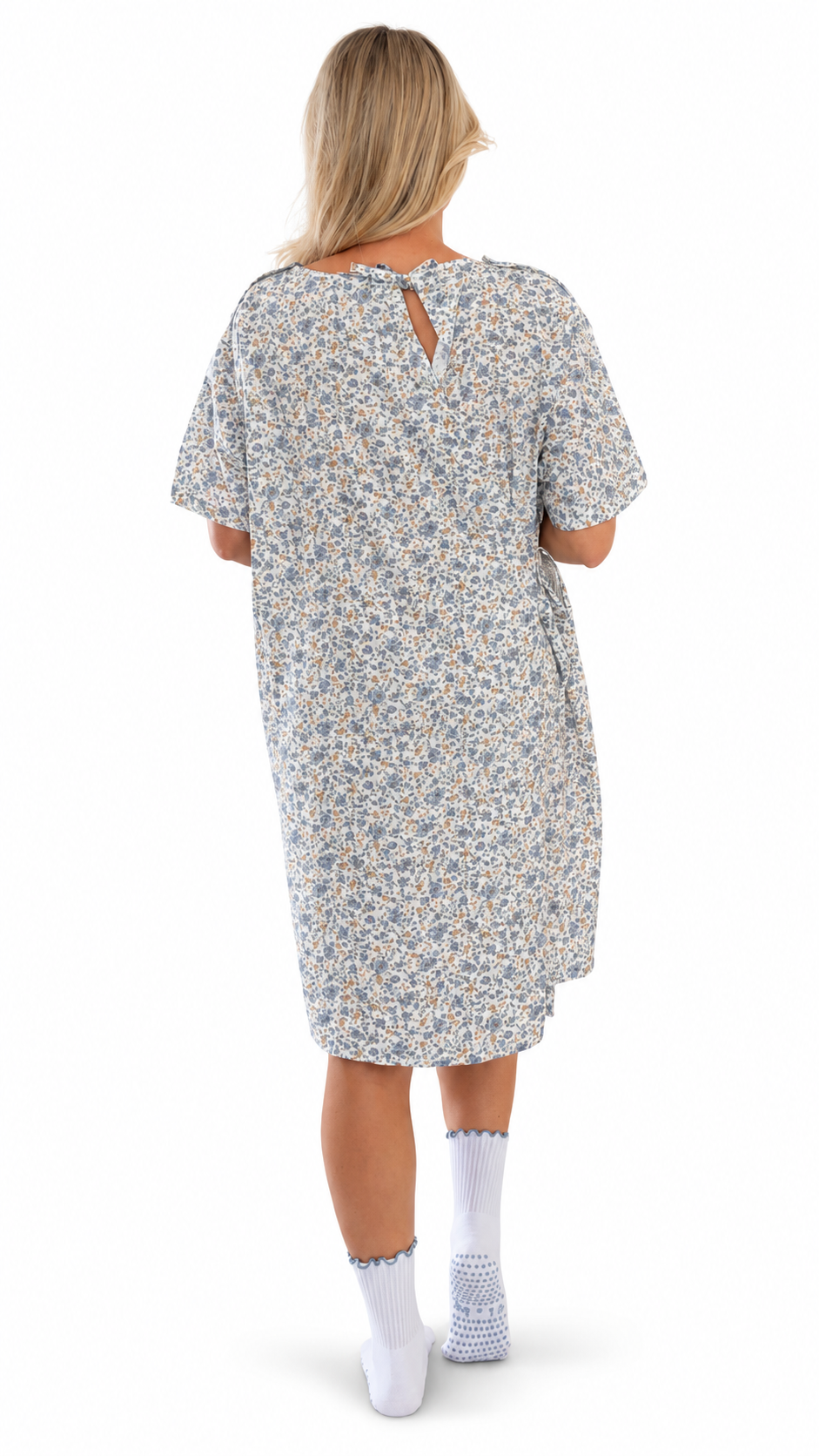The Blue Bloom Birth Gown
