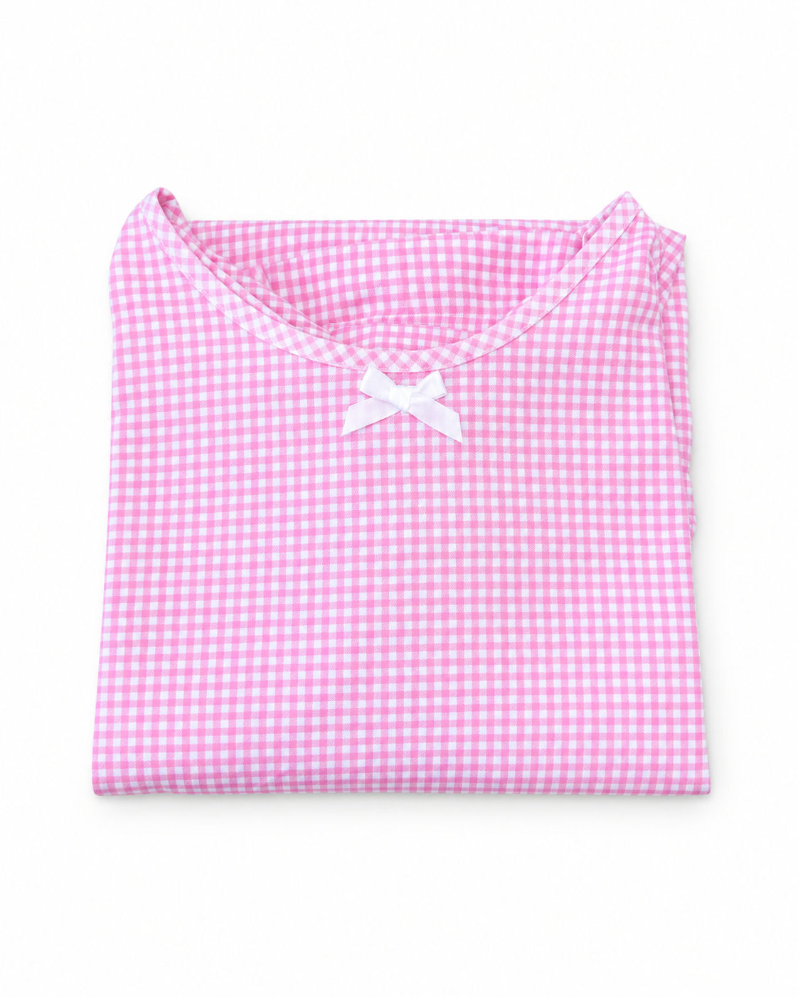 The Pink Gingham Birth Gown